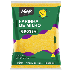 Farinha de Milho Grossa 1kg